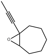8-Oxabicyclo[5.1.0]octane, 1-(1-propynyl)- (9CI) Structure
