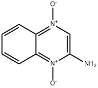 2-Quinoxalinamine,1,4-dioxide(9CI) Struktur