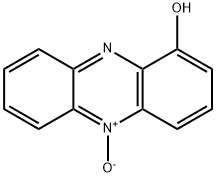 1-Hydroxyphenazine 5-oxide Structure