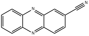 2-Phenazinecarbonitrile Struktur