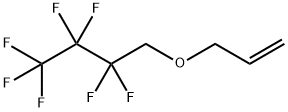 アリル1H,1H-ヘプタフルオロブチルエーテル 化学構造式