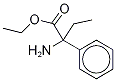 2-Ethyl-2-phenylglycine Ethyl Ester, 6480-87-1, 结构式