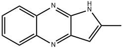 1H-Pyrrolo[2,3-b]quinoxaline,2-methyl-(9CI) Struktur
