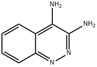 3,4-Cinnolinediamine Structure