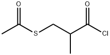 チオ酢酸S-(3-クロロ-2-メチル-3-オキソプロピル) 化学構造式