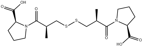 CAPTOPRIL DISULFIDE Structure