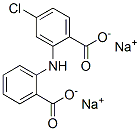 Lobenzarit disodium Struktur