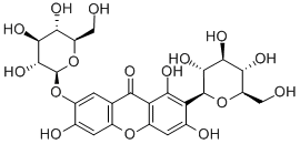 新芒果苷,64809-67-2,结构式