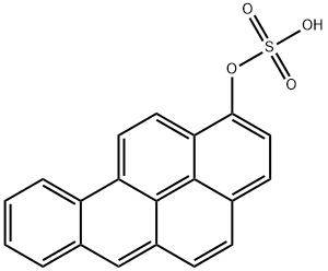 benzo(a)pyrenyl-1-sulfate Struktur