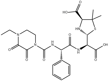 哌拉西林杂质B,64817-22-7,结构式