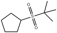 Cyclopentane, [(1,1-dimethylethyl)sulfonyl]- (9CI) Struktur