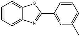2-(6-methylpyridin-2-yl)-benzooxazole Struktur