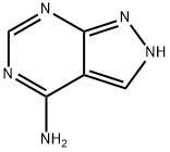 2H-Pyrazolo[3,4-d]pyrimidin-4-amine (9CI) Structure