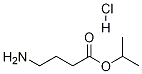 G-氨基丁酸异丙酯盐酸盐,64834-27-1,结构式