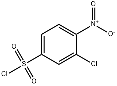 3-CHLORO-4-NITROBENZENESULFONYL CHLORIDE Structure
