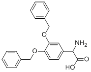 AMINO-(3,4-DIBENZYLOXY-PHENYL)-ACETIC ACID Structure