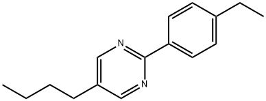 5-Butyl-2-(4-ethylphenyl)pyrimidine Structure