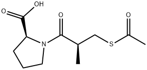 (S)-1-[3-(Acetylthio)-2-methyl-1-oxopropyl]-L-prolin