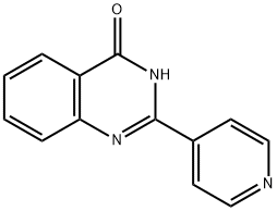 4-Hydroxy-2-(pyridin-4-yl)quinazoline, 4-(4-Hydroxyquinazolin-2-yl)pyridine Structure