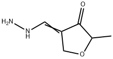 4-(HYDRAZINOMETHYLIDENE)-2-METHYLTETRAHYDROFURAN-3-ONE Structure