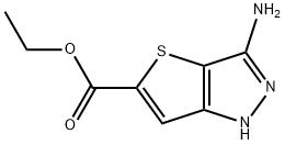 1H-Thieno[3,2-c]pyrazole-5-carboxylic acid, 3-aMino-, ethyl ester Structure