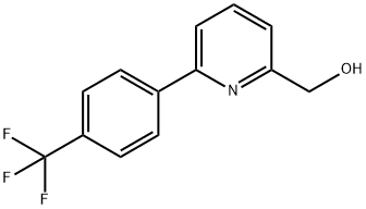 2-(羟甲基)-6-(4-三氟甲基苯基)吡啶, 648439-11-6, 结构式