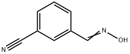 3-CYANOBENZALDEHYDE OXIME 化学構造式