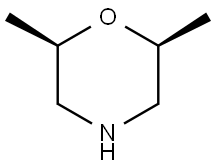 顺式-2,6-二甲基吗啉, 6485-55-8, 结构式