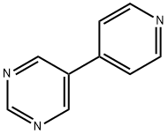 5-(Pyridin-4-yl)pyrimidine Structure