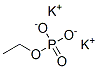 dipotassium ethyl phosphate Struktur