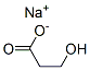 3-ヒドロキシプロパン酸ナトリウム 化学構造式