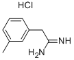 2-(3-メチルフェニル)エタンイミドアミド塩酸塩 化学構造式