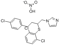 硝酸布康唑,64872-77-1,结构式