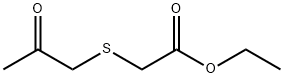 2-((2-氧代丙基)硫代)乙酸乙酯, 64878-05-3, 结构式