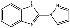 1H-Benzimidazole,2-(1H-pyrazol-1-yl)-(9CI),6488-88-6,结构式