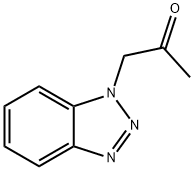 1-(1H-苯并[D][1,2,3]三唑-1-基)丙烷-2-酮, 64882-50-4, 结构式