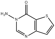 3-Amino-3,4-dihydro-4-oxothieno[3,2-d]pyrimidine Structure