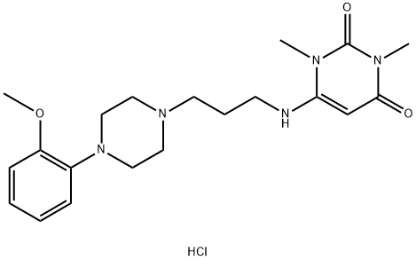 Urapidil hydrochloride Struktur