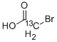 BROMOACETIC-2-13C ACID Structure