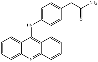 2-[p-[(Acridin-9-yl)amino]phenyl]acetamide Structure