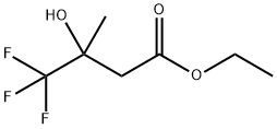 Ethyl 3-hydroxy-3-methyl-4,4,4-trifluorobutyrate Structure