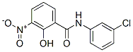 N-(3-chlorophenyl)-2-hydroxy-3-nitro-benzamide Structure