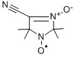 4-シアノ-2,2,5,5-テトラメチル-3-イミダゾリン-3-オキシド-1-オキシル,フリーラジカル 化学構造式