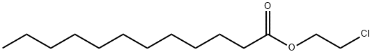 月桂酸(2-氯乙基)酯, 64919-15-9, 结构式