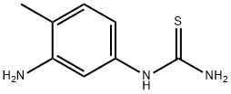 1-(3-amino-p-tolyl)-2-thiourea Structure