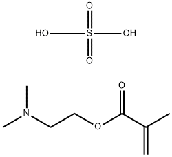 2-(dimethylamino)ethyl methacrylate, sulphate Struktur