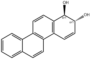 CHRYSENE-TRANS-1,2-DIHYDRODIOL Structure