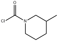 1-Piperidinecarbonyl chloride, 3-methyl- (9CI) Structure
