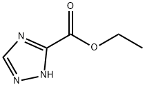 1H-1,2,4-トリアゾール-5-カルボン酸エチル 化学構造式