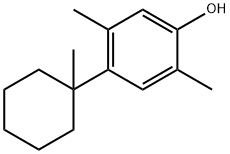 4-(1-methylcyclohexyl)-2,5-xylenol Struktur